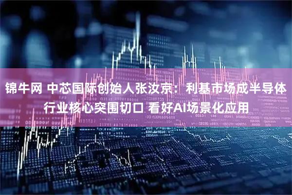 锦牛网 中芯国际创始人张汝京：利基市场成半导体行业核心突围切口 看好AI场景化应用